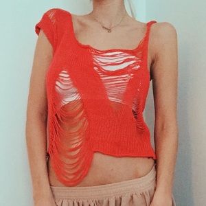 Akira cut out tank top
