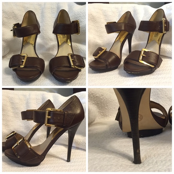 ‼️price reduced‼️Michael Kors platform heel.