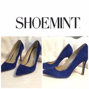 ‼️price reduced‼️Shoemint cobalt pumps.