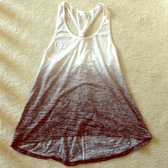 Ombre racerback workout tank