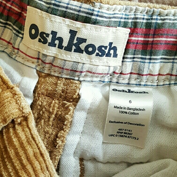 BOYS Oshkosh Corduroy Pants - Picture 3 of 3
