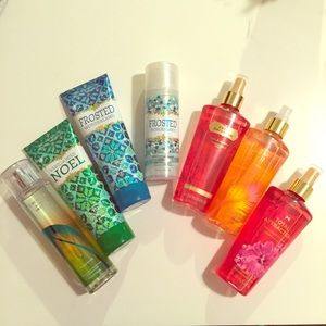 Bundle of lotion and sprays