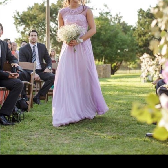 Custom made bridesmaid/prom dress.