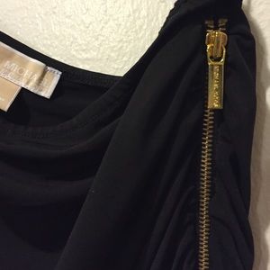 Michael Kors one shoulder cocktail dress