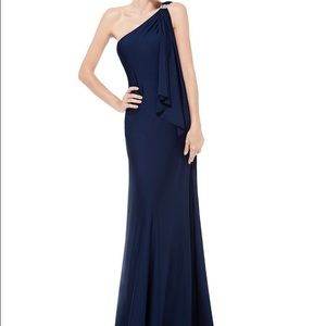 Floor length evening gown.