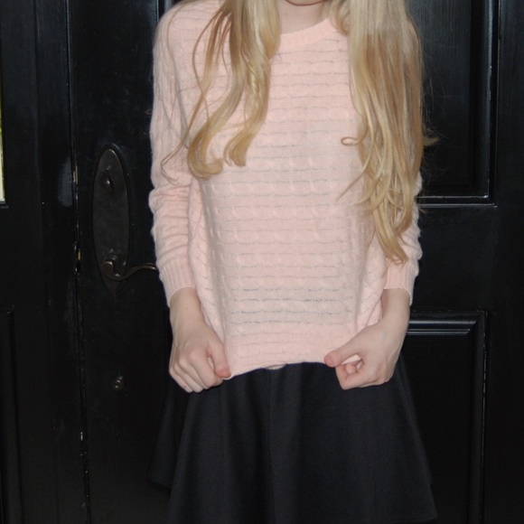 Pink sweater