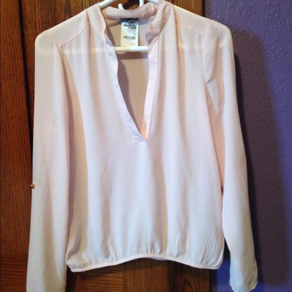 super soft blouse from Charlotte Russe!