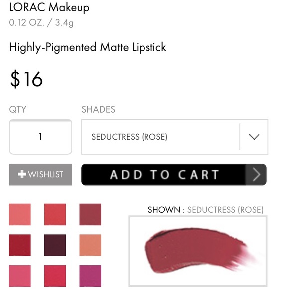 LORAC alter ego lipstick NEW💋💄