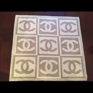 Chanel Beige Scarf