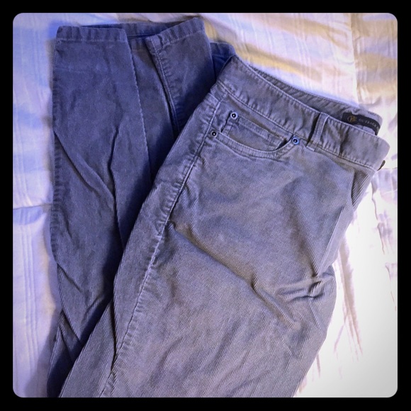 Grey cords 12. LAST CHANCE. Donating Friday