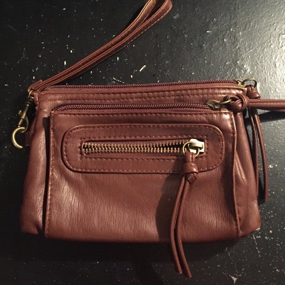 Brown Wristlet