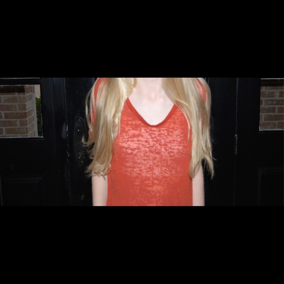 Maroon top
