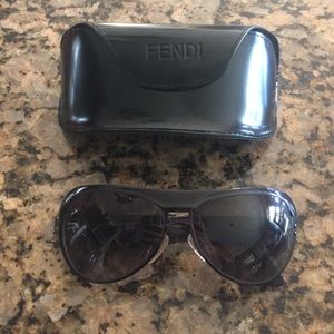 Black unisex authentic fendi glasses ! $80
