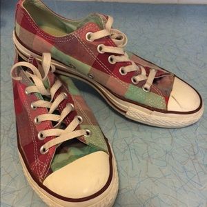 Plaid Converse