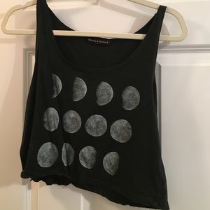 Brandy Melville Moon Crop Top