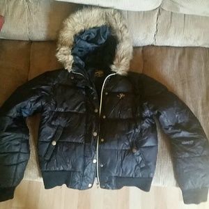 South Pole puffer coat