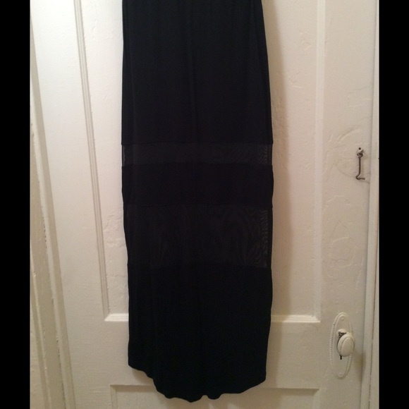 Mesh peep maxi skirt - Picture 3 of 4