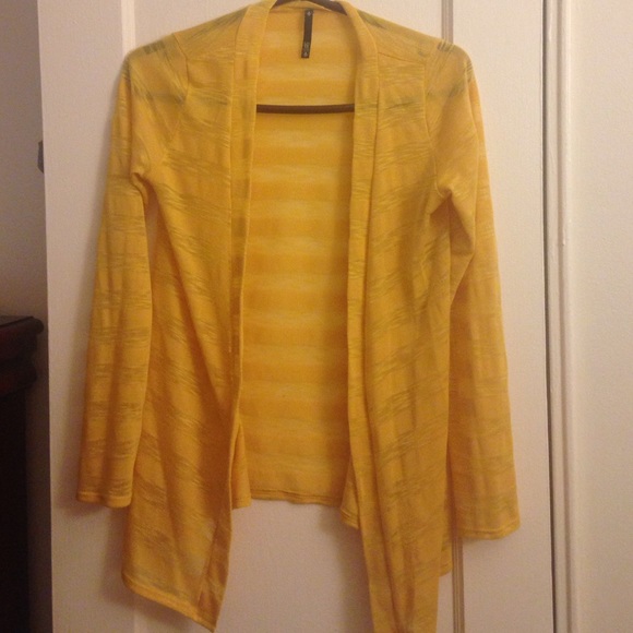 Yellow Cardigan