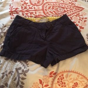 J Crew Chino short, Navy blue