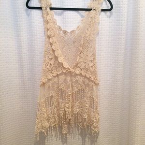 Lace/Crochet Beach Cover Up *ON HOLD*
