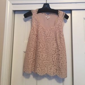 Joie lace tank top