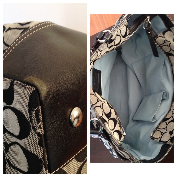 AUTHENTIC COACH Print Shoulder Bag - Picture 4 of 4