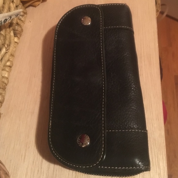 Fossil Wallet - black genuine leather