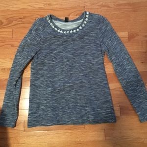 Embellished J.Crew Sweater