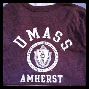 Maroon Umass Amhert T-Shirt