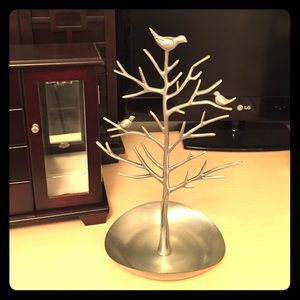 💕 Silver jewelry tree ✨