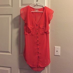 Double Zero sheer top