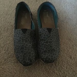 Toms shoes.