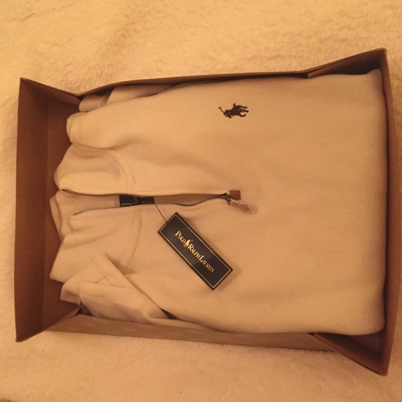 Men's Polo by Ralph Lauren zip up pullover.