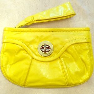 Bright yellow by Marc Jacobs clutch
