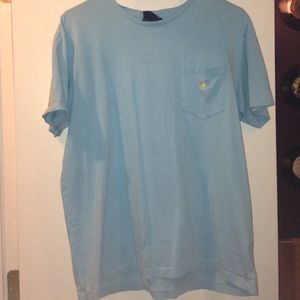 men's baby blue Polo