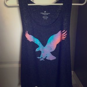 American eagle logo shirt