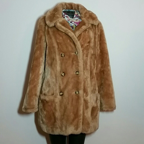 Fabulous Vintage Faux Fur Coat