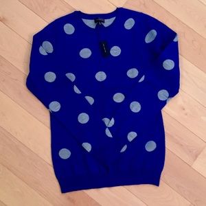 nwt | polka dot sweater