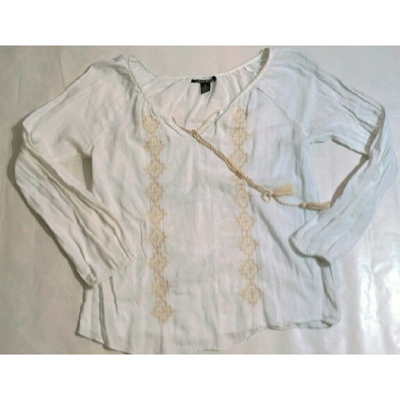 Lucky Brand peasant top