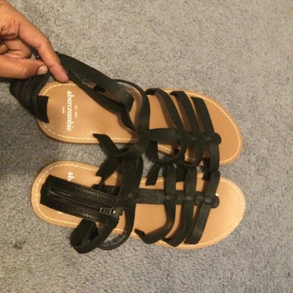 New Abercrombie sandals.