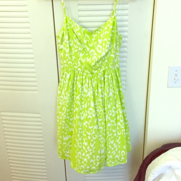 Lime green sundress!