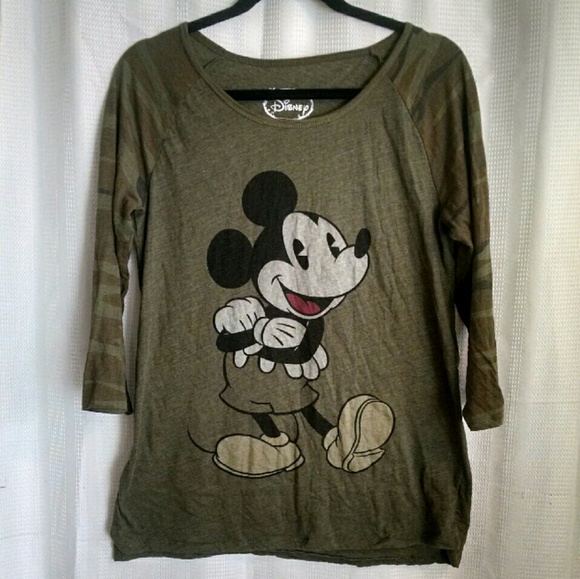 Iconic Camo Mickey Mouse Tee
