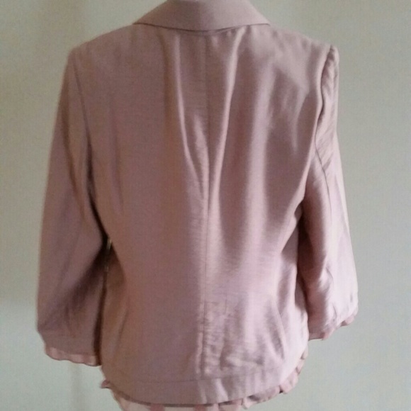 Pale pink blazer - Picture 3 of 4