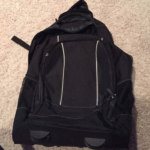 GOOD DEAL!!! Black roller backpack!