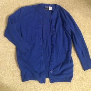 Blue BP cardigan