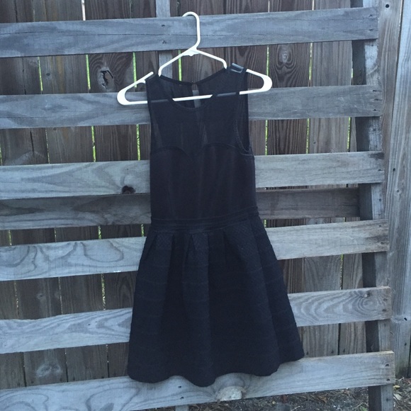Black cocktail dress