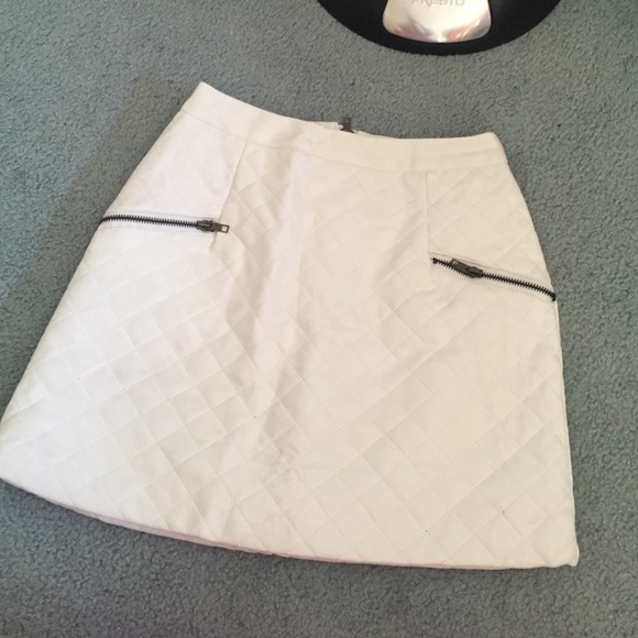 Pleather motor skirt