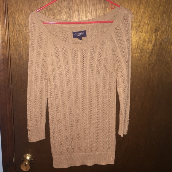 American Eagle Tan Sweater