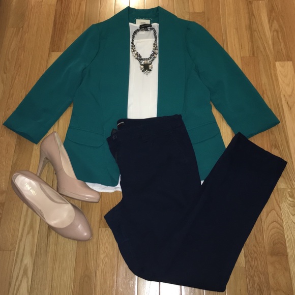 Forever 21 Green Blazer