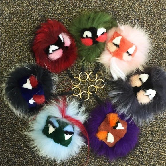 Luxury Mink Fur Keychain